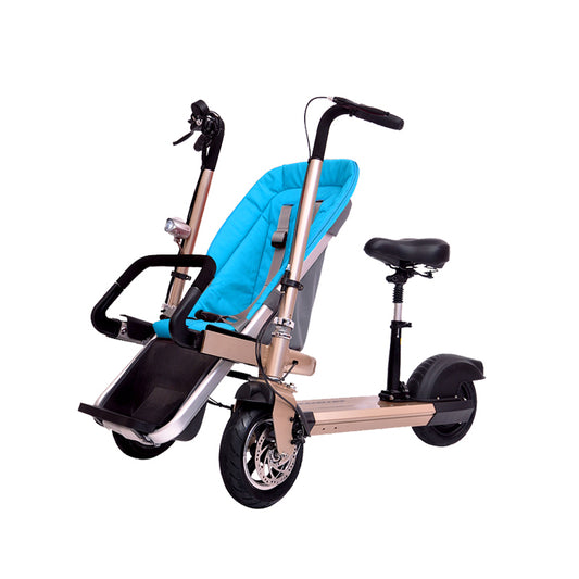 UOZINEXL electric baby stroller Scooter The 48V 350W motor bears 300 kg.Strong climbing.
