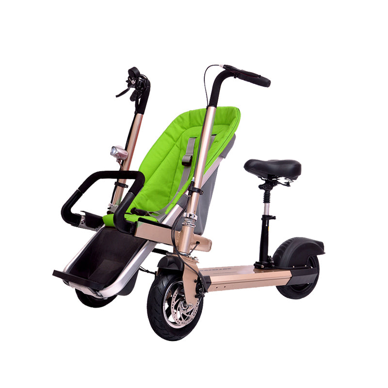 UOZINEXL electric baby stroller Scooter The 48V 350W motor bears 300 kg.Strong climbing.